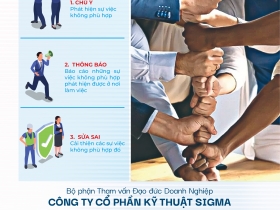 Sigma hưởng ứng tháng Đạo Đức Doanh Nghiệp 2023